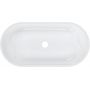 Ruvetti Arina umywalka 60x30 cm owalna nablatowa biała DOL_ARI6030 zdj.3