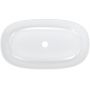 Ruvetti Ariela XL umywalka 60x34 cm owalna nablatowa biała DOL_ARXL6034 zdj.3