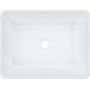 Ruvetti Celina umywalka 48,5x37,5 cm prostokątna nablatowa biała DOL_CE4837 zdj.3