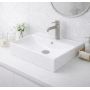 Ruvetti Erna umywalka 60x45 cm prostokątna wpuszczana-nablatowa biała DOL_ER60 zdj.5