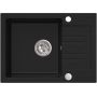 Ruvetti Cooksy Chef zlewozmywak 60x44 cm z baterią czarny/stal LP_CC6244BC-SE zdj.6