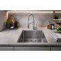 Ruvetti Cooksy Steel Chef zlewozmywak 44x44 cm z baterią stal LPCSC4444BSSE zdj.10