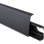Salag Lima listwa przypodłogowa PVC 250 cm czarny mat LI00E0 zdj.3