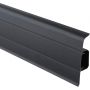 Salag SG75 listwa przypodłogowa PVC 220 cm czarna SG75E0 zdj.1