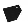 Schedline Sharper Black Stone brodzik 80x80 cm pięciokątny czarny 3S.S1PK-8080/C/ST zdj.1