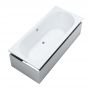 Schedline Celicia White Mat SET wanna z nośnikiem 180x80 cm biała 3WST.CS1P-18080/B/MG zdj.1