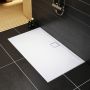Schedpol Omega brodzik 120x90 cm prostokątny Stonicryl biały gładki 3.0451 zdj.4