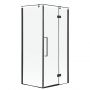 Sea-Horse Creative kabina prysznicowa 90x90 cm kwadratowa czarny mat/szkło przezroczyste BKP248TKP zdj.1