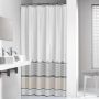 Sealskin Marrakech zasłona prysznicowa 180x200 cm poliester srebrny/orientalny 235281318 zdj.5