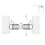 Sealskin Pure uszczelka do drzwi transparentna 1Z9000760001 zdj.2