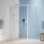 Sealskin Contour Walk-In ścianka prysznicowa 140 cm wolnostojąca biały mat/szkło przezroczyste CDA31386025100 zdj.9
