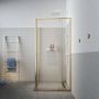 Sealskin Contour kabina prysznicowa 100x100 cm kwadratowa złoty szczotkowany/szkło przezroczyste CD181006495100 zdj.1