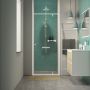 Sealskin Contour drzwi prysznicowe 90 cm biały mat/szkło przezroczyste CD200906025100 zdj.3