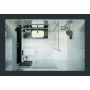 Sanplast Altus PI/ALTIIa Walk-In ścianka prysznicowa 80 cm chrom/szkło przezroczyste 600-121-2521-42-401 zdj.3