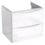 Zestaw Strama Austin umywalka z szafką 60 cm wiszącą biały połysk (9909060, 1110000) zdj.5