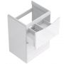 Zestaw Strama Austin umywalka z szafką 60 cm stojącą biały połysk (9909060, 1110200) zdj.7
