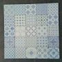 Savoia Vietri Decoro Blue Mix Lucido dekor ścienno-podłogowy 22x22 cm biało-niebieski zdj.10