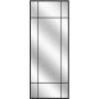 Styler Loft lustro 60x150 cm prostokątne czarny LU-12371 zdj.1