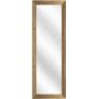 Styler Wave lustro 50x142 cm prostokątne drewno LU-12429 zdj.1