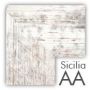 Styler Sicilia lustro prostokątne 46x146 cm stojące rama bielone przecierane drewno mat LU-12260 zdj.3
