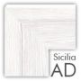 Styler Sicilia lustro prostokątne 46x146 cm stojące rama białe drewno mat LU-12262 zdj.3