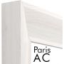 Styler Paris lustro prostokątne 47x147 cm rama bielone drewno mat LU-12296 zdj.3