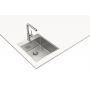 Teka Forline zlewozmywak stalowy 51x44 cm stal 115000081 zdj.9