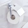 Tesa Elegaant uchwyt na papier toaletowy bez wiercenia chrom 40429 zdj.3