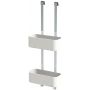 Tiger 2 Store półka prysznicowa 25 cm wisząca biała 1500210146 zdj.1