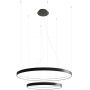 Thoro Lighting Rio lampa wisząca 2x80W LED czarna TH.137 zdj.1