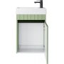Uptrend Miseno umywalka z szafką 40 cm szałwia mat 001-SU40-03+TR41355 zdj.3