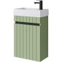 Uptrend Miseno umywalka z szafką 40 cm szałwia mat 001-SU40-03+TR41355 zdj.1