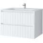 Uptrend Melito umywalka z szafką 70 cm biały mat 002-SU70-01+UP4530-700 zdj.1