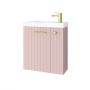 Uptrend Nook umywalka z szafką i uchwytami 55 cm rose mat/złoty 010SU5509TR41366 zdj.1