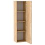 Uptrend Mavi szafka 35x27x130 cm boczna wisząca dąb hikora naturalna 012-SW40-02 zdj.2