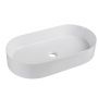 Uptrend Peonia umywalka 65x34,5 cm owalna nablatowa biała TR41363 zdj.1