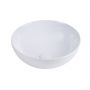 Uptrend Cleo White umywalka 38,5x38,5 cm nablatowa okrągła biały UP4004-2 zdj.3
