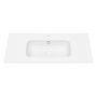 Uptrend Venta umywalka 101x47 cm meblowa/wpuszczana prostokątna biały połysk UP410-1000 zdj.1