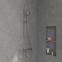 Zestaw Villeroy & Boch Universal Taps & Fittings zestaw prysznicowy ścienny termostatyczny chrom (TVS00001800061, TVS10900700061) zdj.1