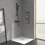 Zestaw Villeroy & Boch Universal Taps & Fittings zestaw prysznicowy ścienny termostatyczny czarny (TVS000018000K5, TVS109007000K5) zdj.7
