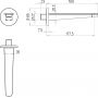 Villeroy & Boch Conum wylewka do baterii wannowa czarny mat TVT127003000K5 zdj.2