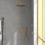 Villeroy & Boch Universal Showers deszczownica 35 cm kwadratowa złoty szczotkowany TVC00000600076 zdj.4