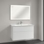 Villeroy & Boch Finero umywalka z szafką 100 cm i lustrem zestaw meblowy glossy white S00303DHR1 zdj.1