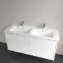 Villeroy & Boch Finero umywalka z szafką 130 cm i lustrem zestaw meblowy glossy white S00305DHR1 zdj.9