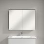 Villeroy & Boch Finero umywalka z szafką 100 cm i szafka lustrzana zestaw meblowy glossy white S00403DHR1 zdj.5