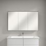 Villeroy & Boch Finero umywalka z szafką 120 cm i szafka lustrzana zestaw meblowy glossy white S00404DHR1 zdj.4