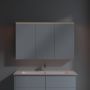 Villeroy & Boch Finero umywalka z szafką 120 cm i szafka lustrzana zestaw meblowy glossy white S00404DHR1 zdj.6