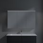 Villeroy & Boch Finero umywalka z szafką 120 cm i szafka lustrzana zestaw meblowy glossy grey S00404FPR1 zdj.6