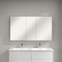 Villeroy & Boch Finero umywalka z szafką 130 cm i szafka lustrzana zestaw meblowy glossy white S00405DHR1 zdj.4