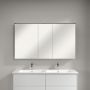Villeroy & Boch Finero umywalka z szafką 130 cm i szafka lustrzana zestaw meblowy glossy white S00405DHR1 zdj.5